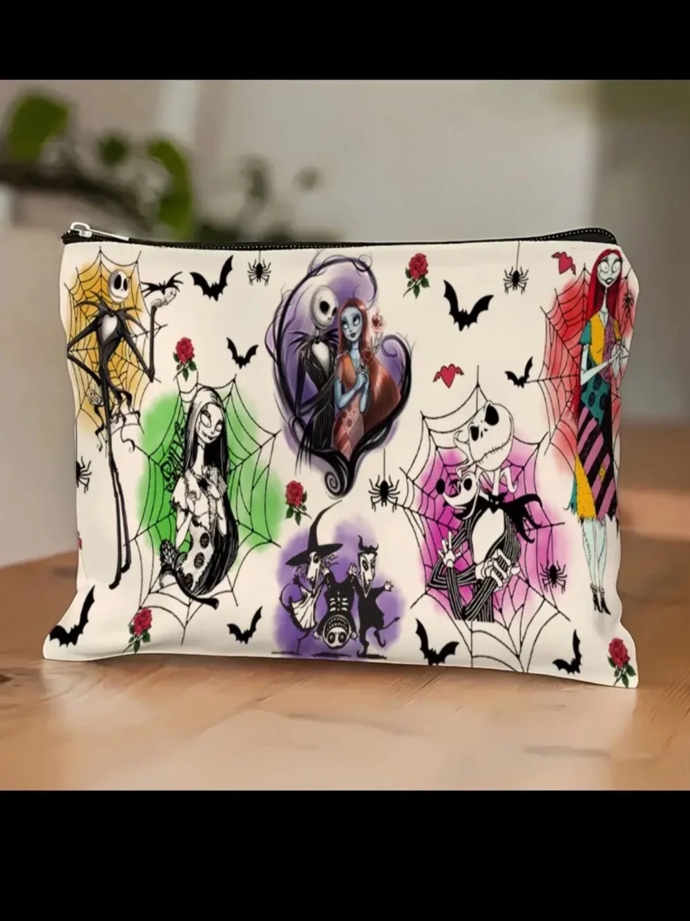 Nightmare Before Christmas Makeup Bag